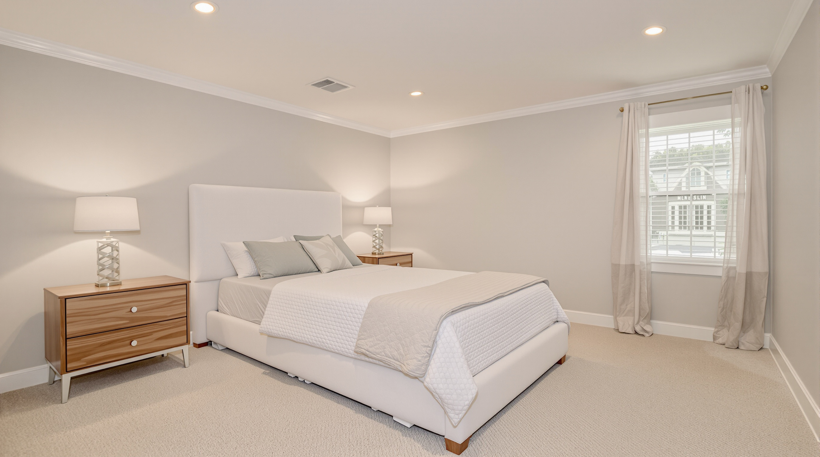 Newly constructed room addition